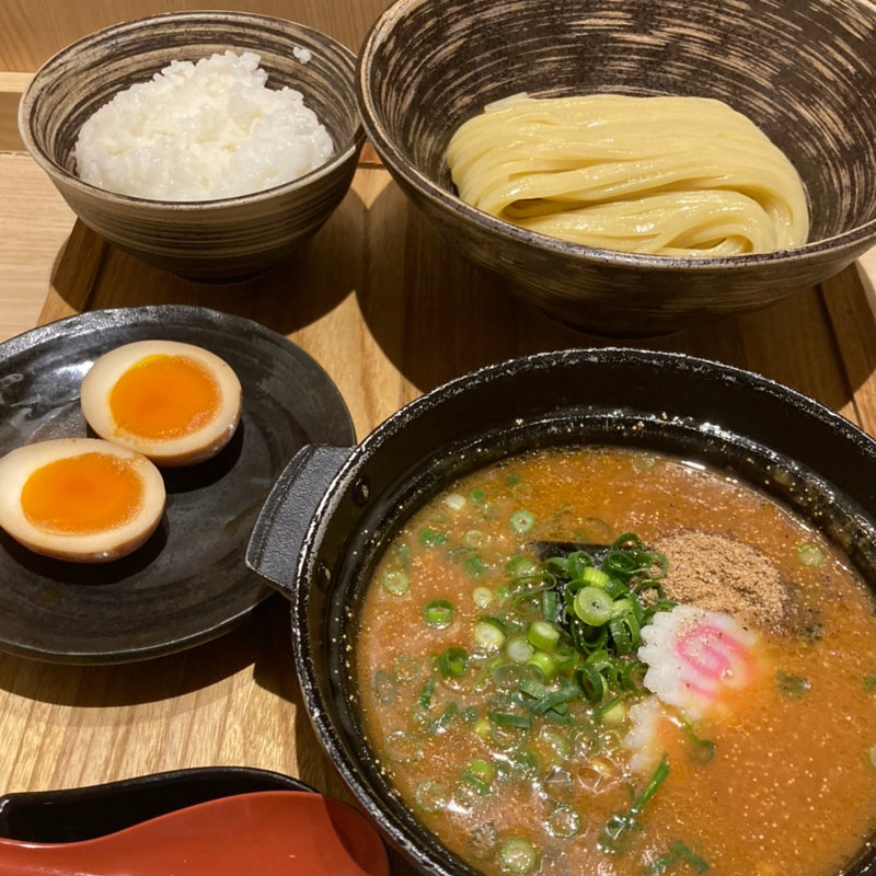 元祖めんたい煮こみつけ麺セット(元祖めんたい煮こみつけ麺千日前店)