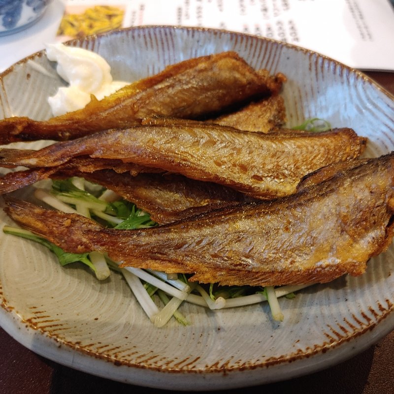 ハタハタの唐揚げ(北良)