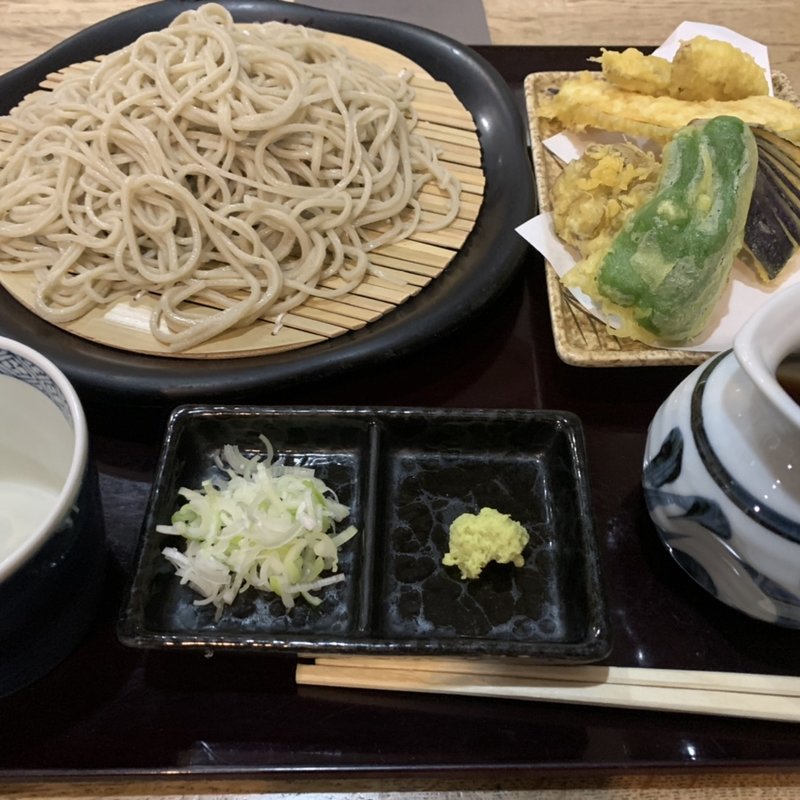 野菜天ぷら蕎麦(蕎麦　一久)