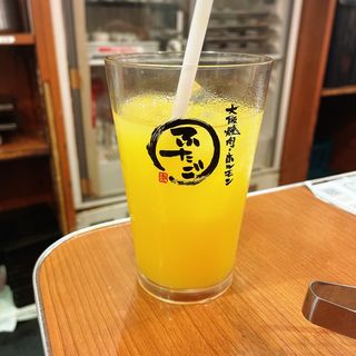 オレンジジュース(大阪焼肉・ホルモン ふたご 渋谷道玄坂店 )