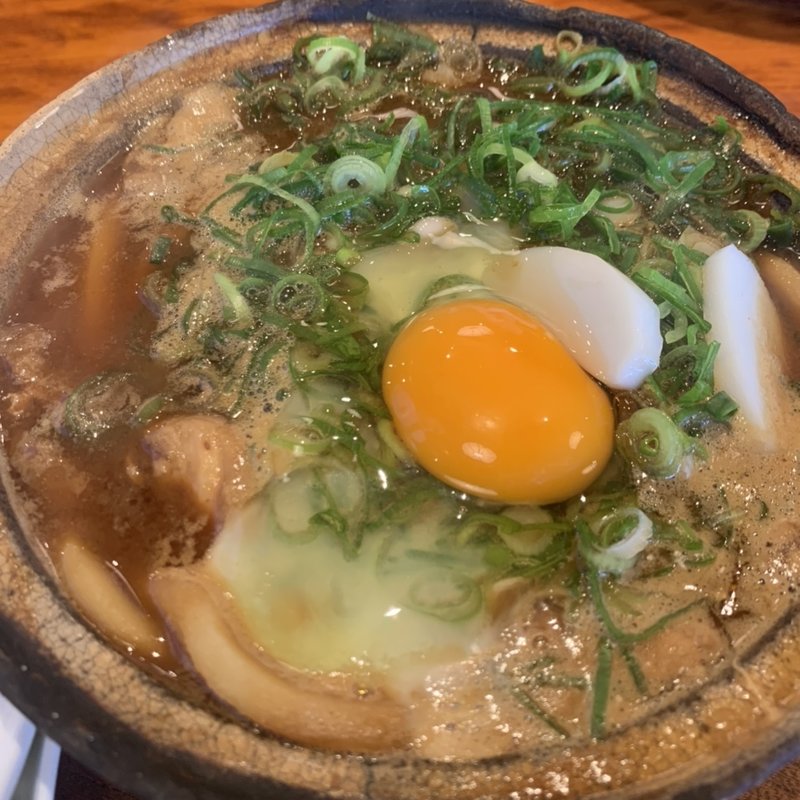 九条ネギ入り味噌煮込みうどん(山本屋本店 一宮インター北店 （やまもとやほんてん）)