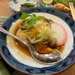 牡蠣の煮浸し(手打ちそば 深山（みやま）)