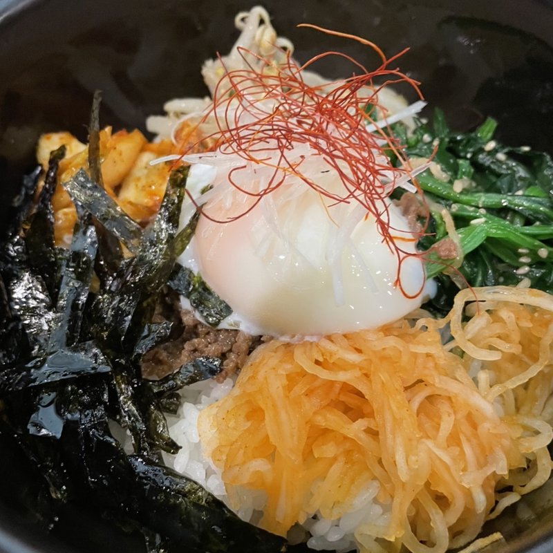 石焼きビビンバ(肉の割烹 田村  菊水元町店)