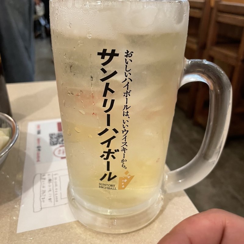 ジンビームハイボール(串カツ田中 東武練馬店)