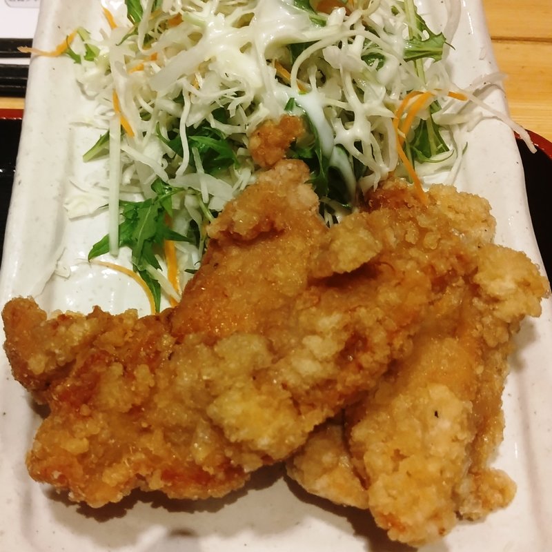 鶏の唐揚げ(いまここ和食 武屋食堂 北目町店)