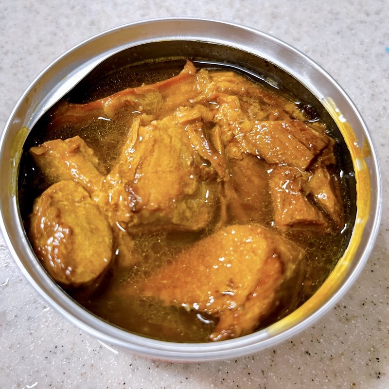 人生のはじっこチャーシュー(はじ缶)(人生餃子 )