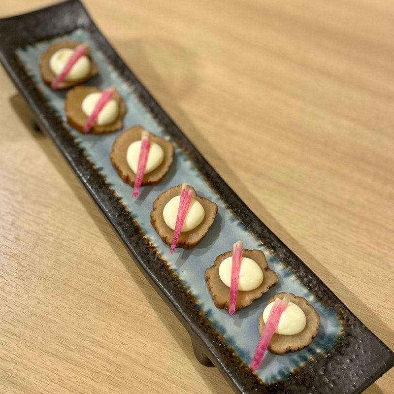 いぶりがっこクリームチーズ(板前バル　東京駅店)