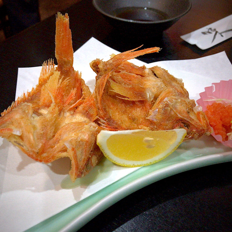 のど黒唐揚げ 二尾(魚がし 長町店 )