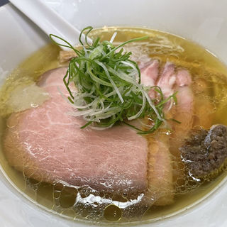味玉焼豚塩蕎麦(神保町 黒須)