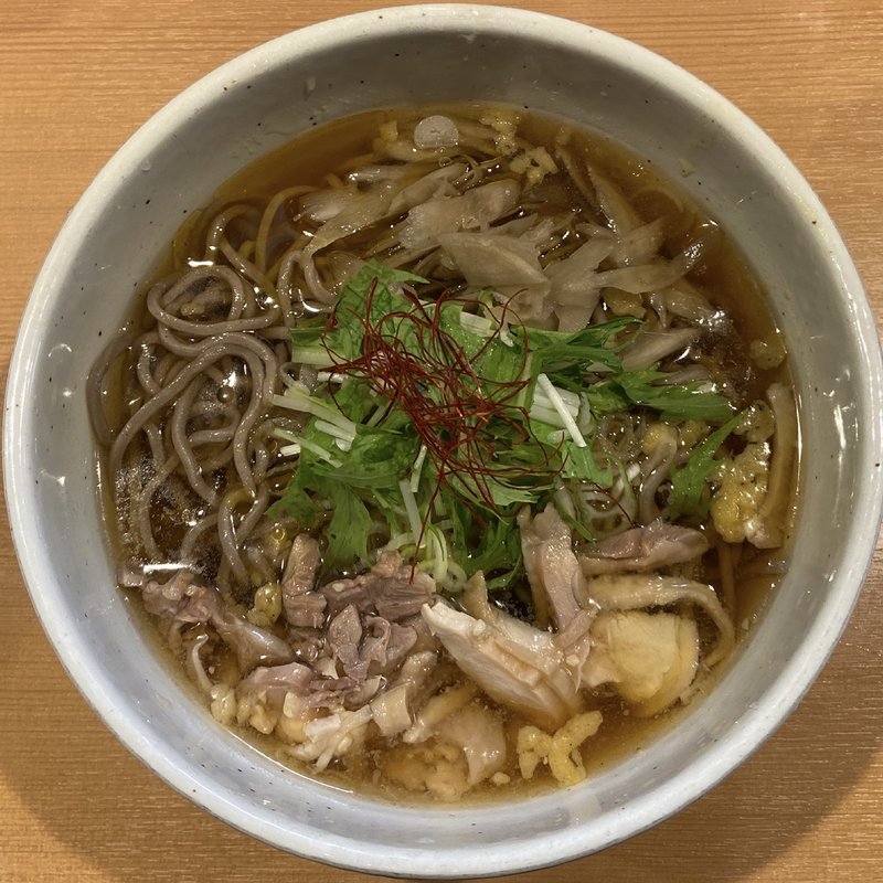 肉そば　冷(肉そば鶏中華最上川)