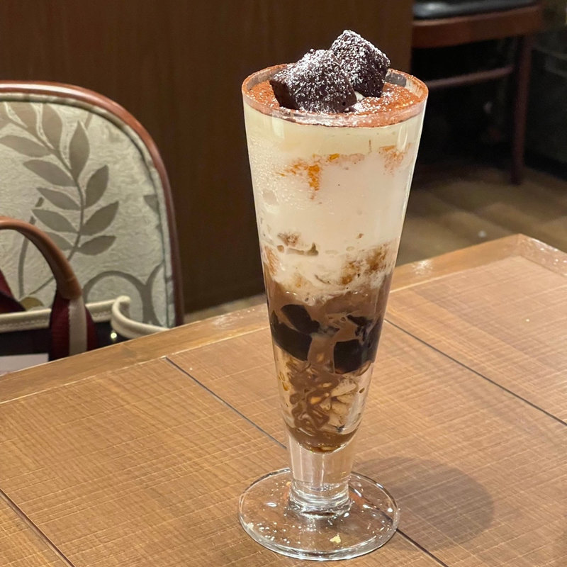 ティラミスパフェ(倉式珈琲店 イオンモール京都桂川店)