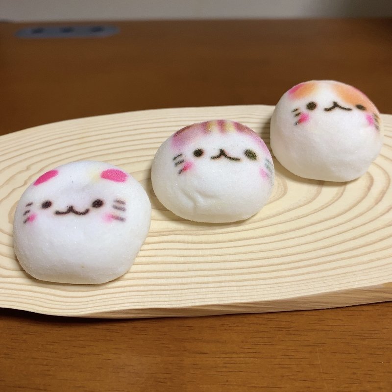 マシュマロ(ねこ)(御菓子司　ふくさ屋 )