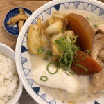 白味噌豆乳豚汁定食(ごちとん 横浜ジョイナス店)