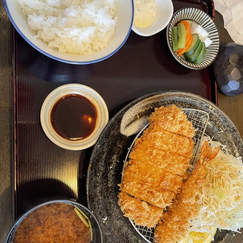 ロース定食　竹(とんかつ 武信 代々木上原店)