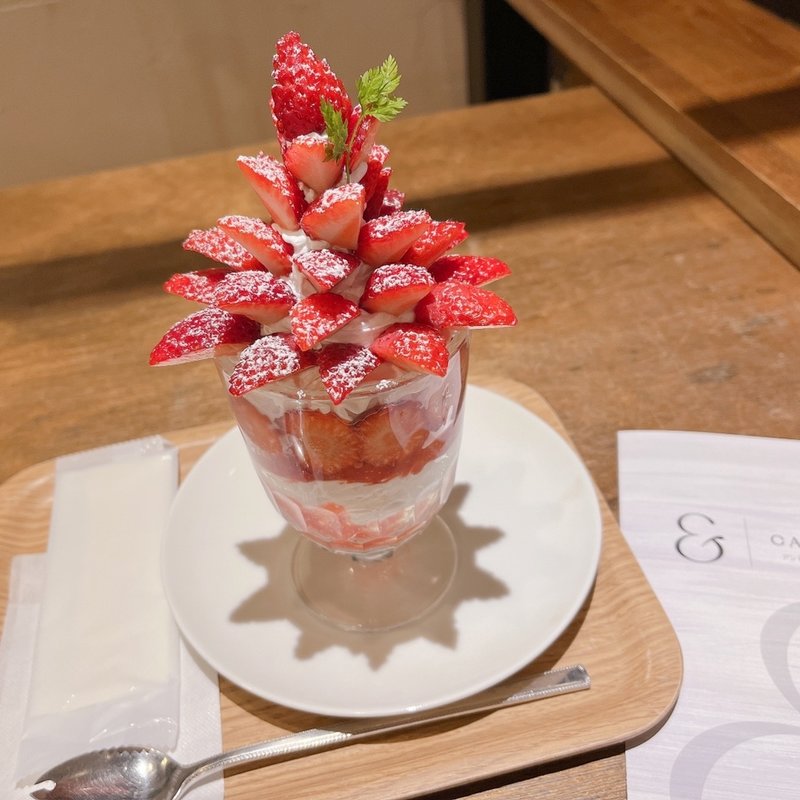 越後姫パフェ(アンドカフェ)