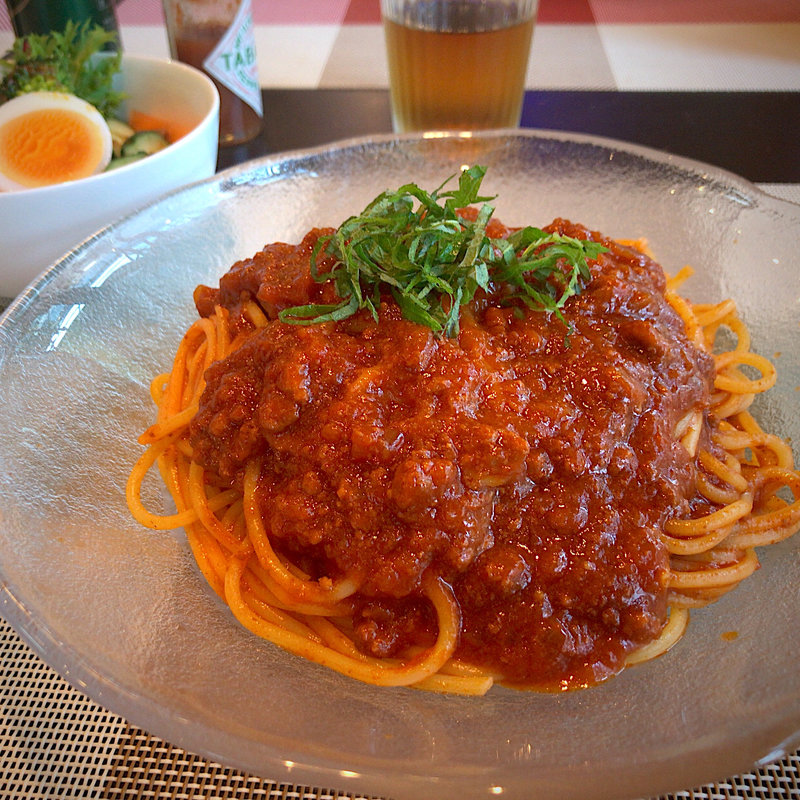 ミートソーススパゲッティ(Ｃａｆｅ 五番街 （カフェゴバンガイ）)
