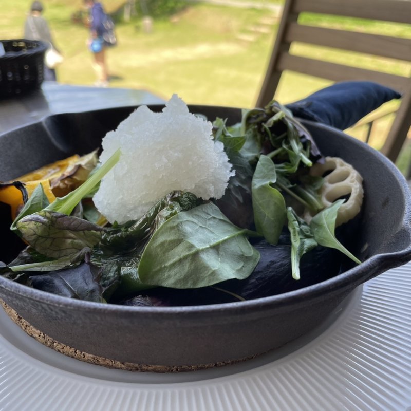 ハンバーグスキレットグリル(ザファームカフェ （THE FARM cafe）)