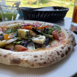バジル香る揚げ野菜のFARMER’Sピザ(ザファームカフェ （THE FARM cafe）)