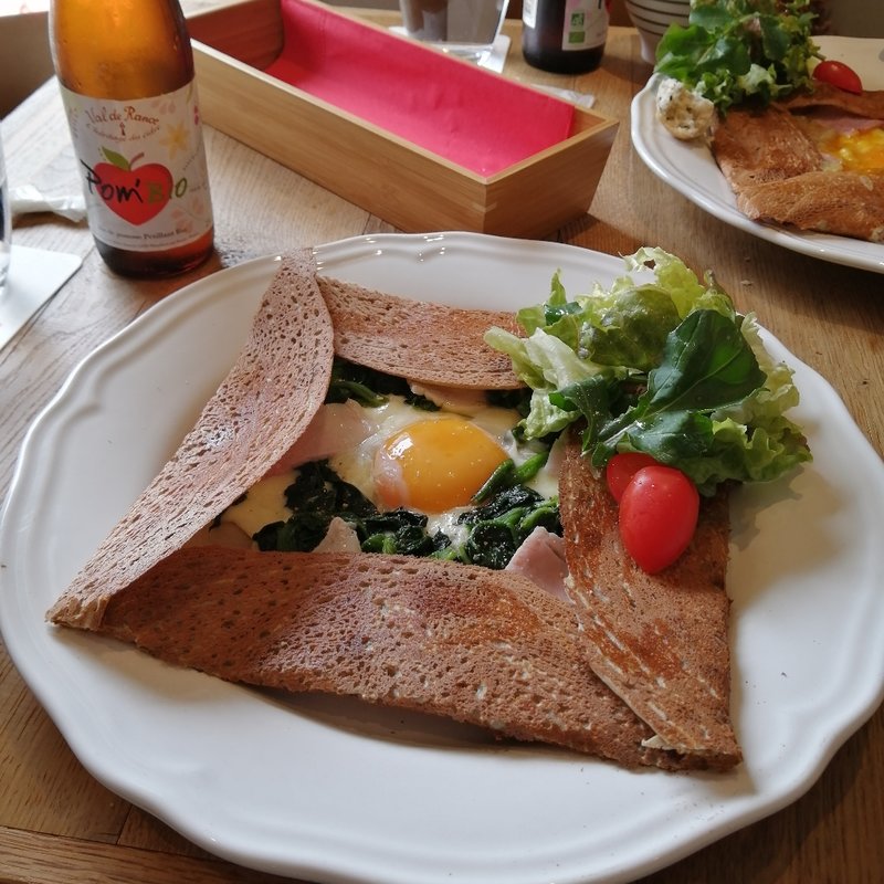 Galette Epinard(原町カフェ)