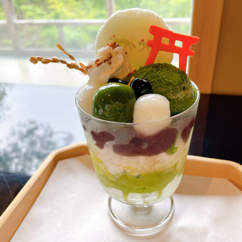 パフェ(稲荷茶寮)