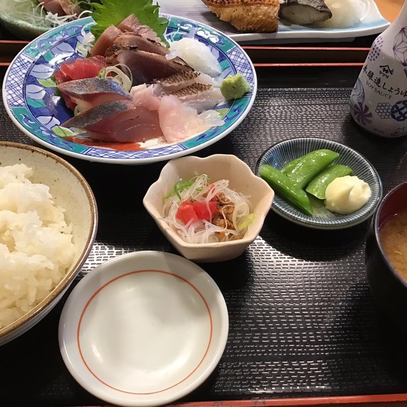 刺身定食(食堂お魚や)