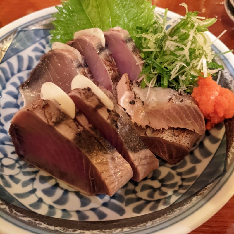 初かつお刺身(浪曼房)