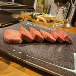 特選厚切りハラミ(焼肉ホルモン 新井屋 渋谷)