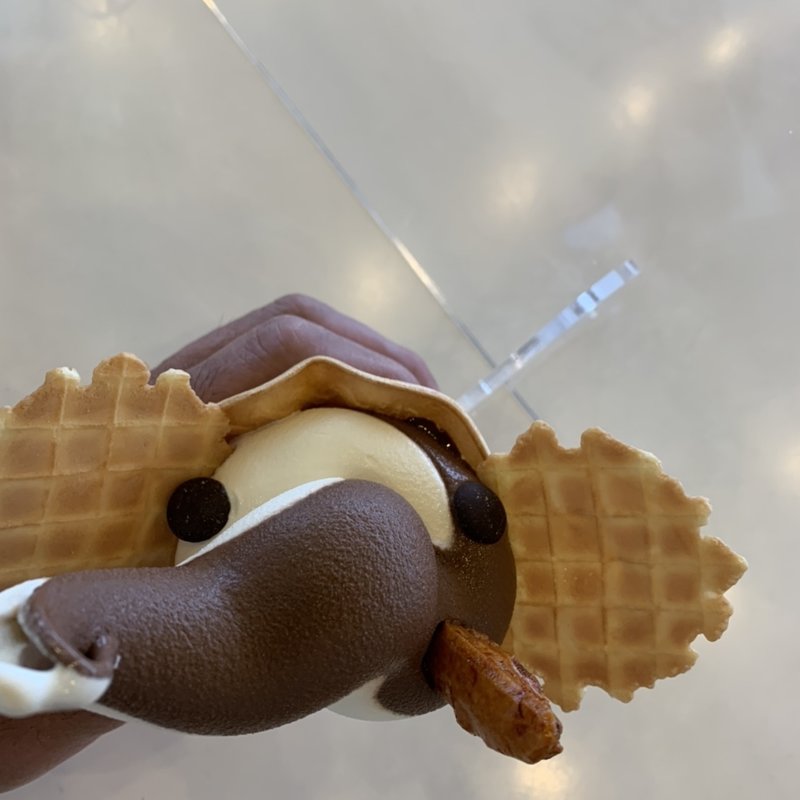 ペリー君ソフトクリーム(象の鼻カフェ)