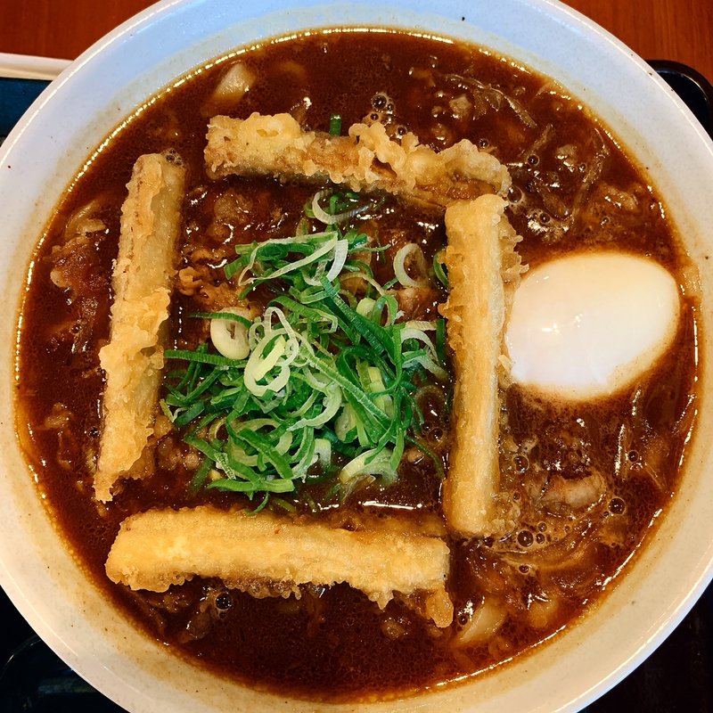 カレーうどん(うどん大文字 大野城本店)