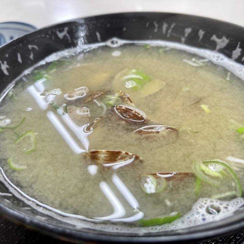 特大あさりの味噌汁(水産食堂 )