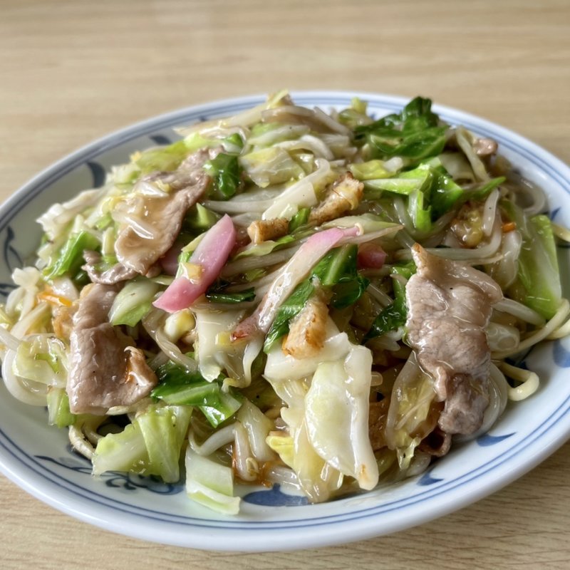 皿うどん(いそべ食堂)