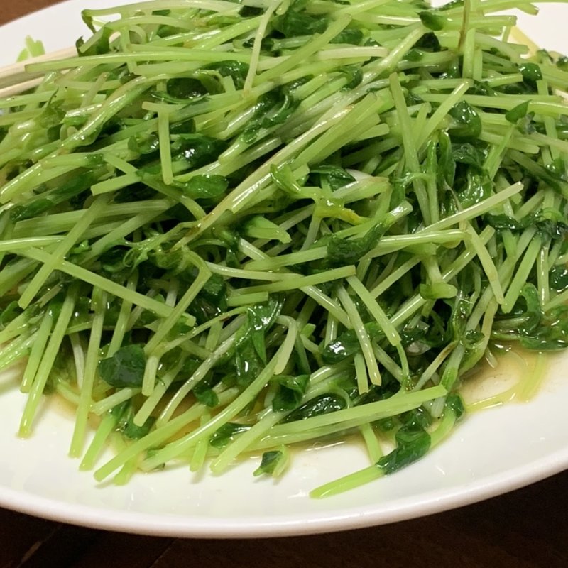 豆苗炒め(香港市場 （ホンコンイチバ）)