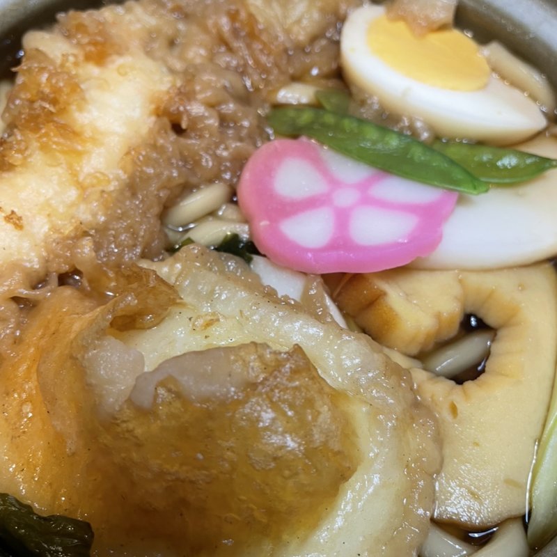 鍋焼きうどん(東久留米 砂場 )