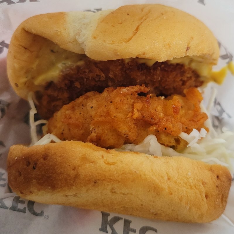 極旨ハムカツフィレサンド(ケンタッキー)