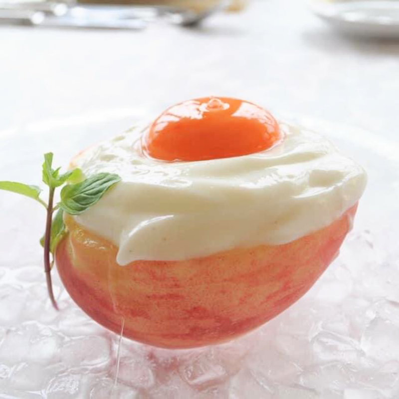 NAMAプリン大玉もも(しょうゆきゃふぇ元町)