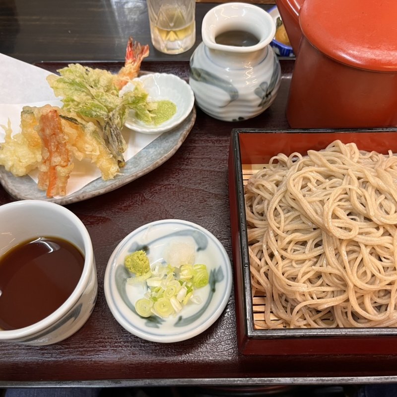 エビ天ざる(吉祥庵 )