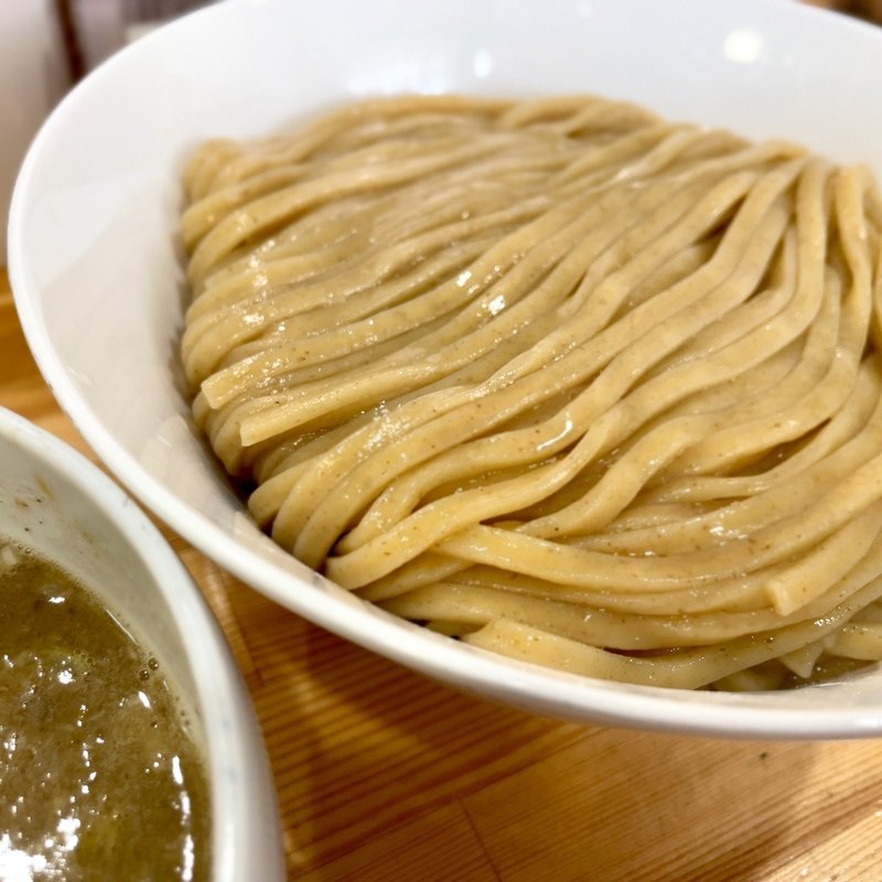 桐白湯醤油つけめん(桐麺 )