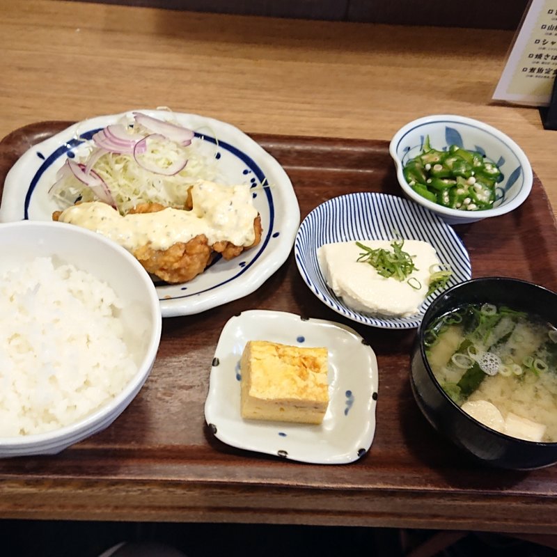 キチン南蛮定食(天神　わっぱ定食堂 )