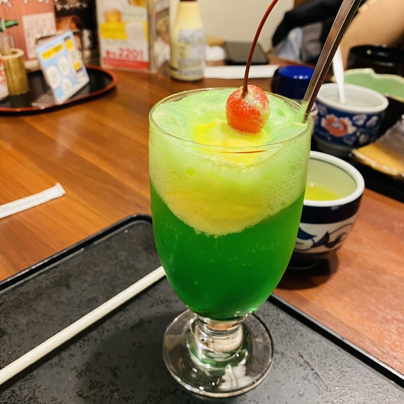 クリームソーダ(藍屋 王子店)