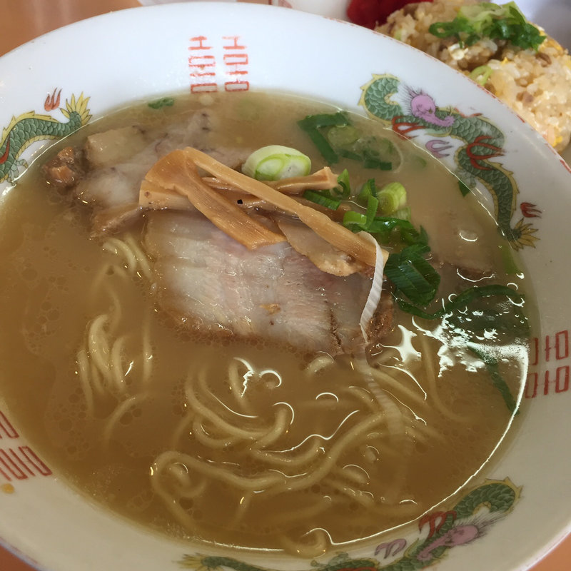 ラーメン、半チャーハンセット(ラーメン大将 （らーめん たいしょう）)