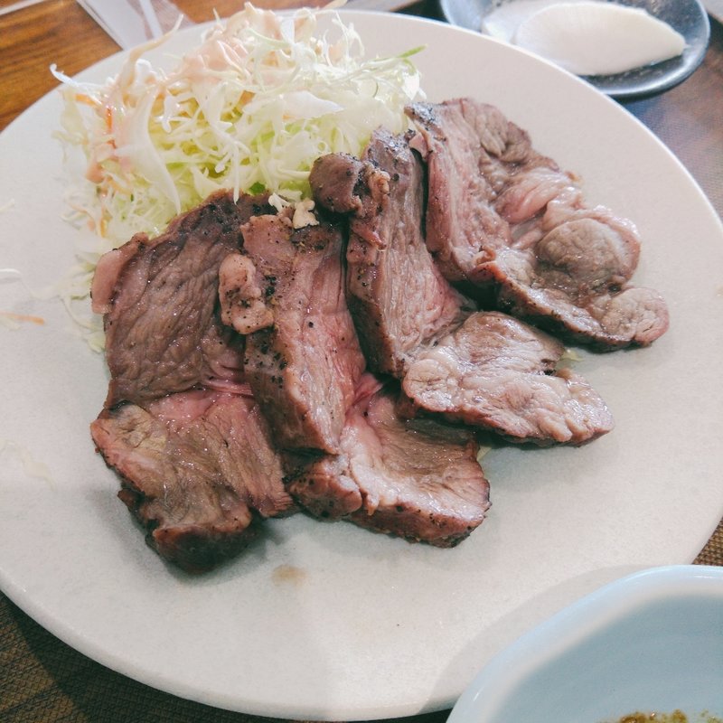 ラムロースト定食(とおのごはん)