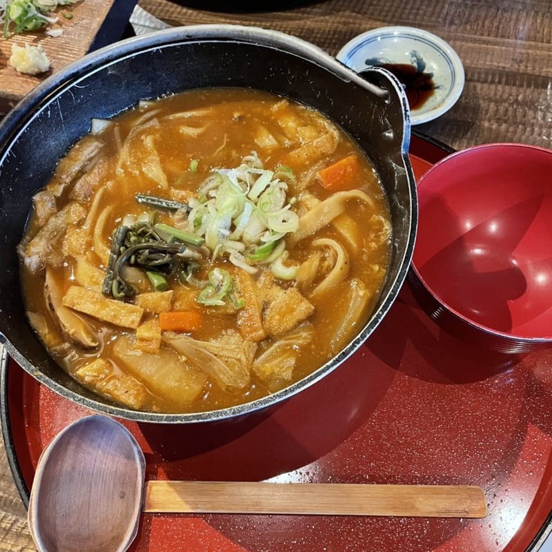 野菜ほうとう(甲州ほうとう 完熟屋 本店 （甲州　完熟屋(カンジュクヤ)）)