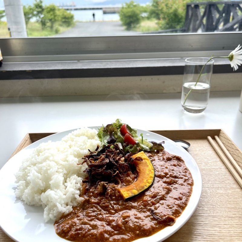 島のチキンカレー(島食堂 ひなた)