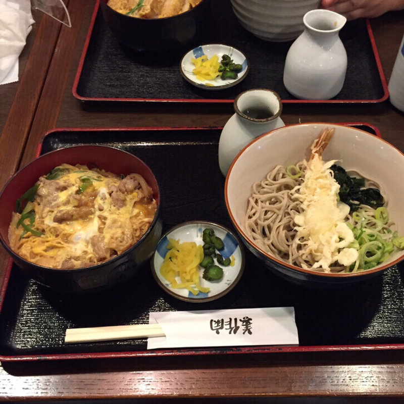 よくばり定食(そば処善作家)