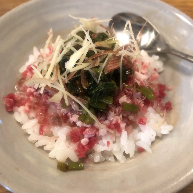 牛とろと花わさびの醤油漬け(yuzuki)