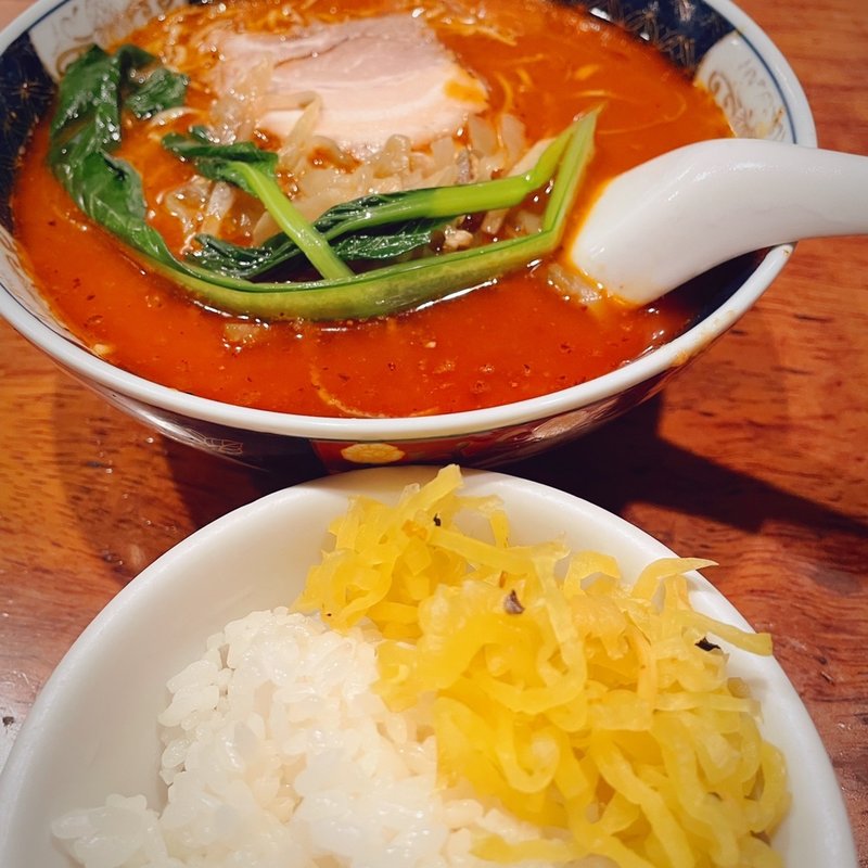搾菜坦々麺(はしご 本店)