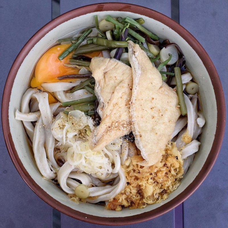 スタミナうどん(かるかや　西武池袋店)