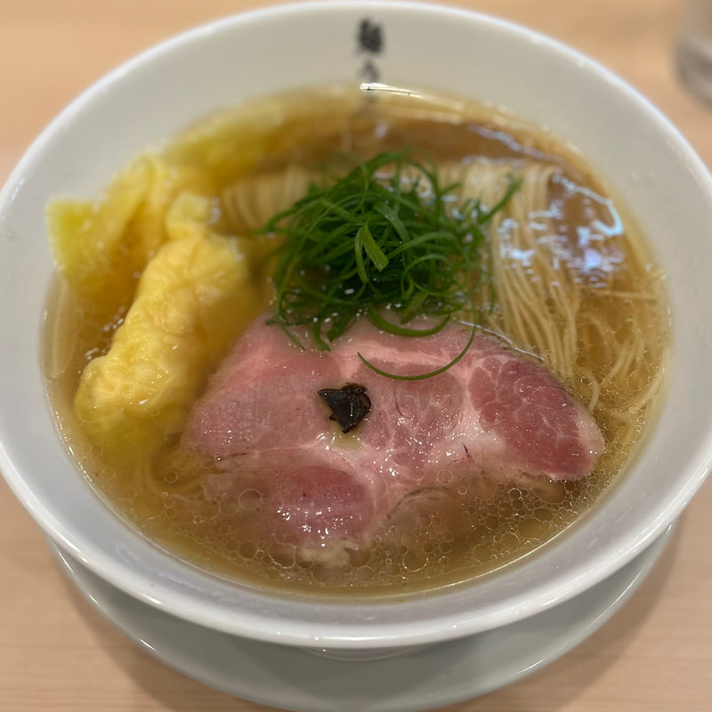 塩SOBA海老わんたん(麺うらた)