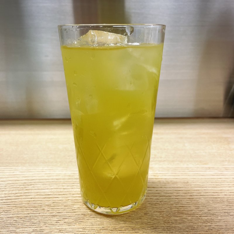 玄米緑茶割(初場所 中目黒)