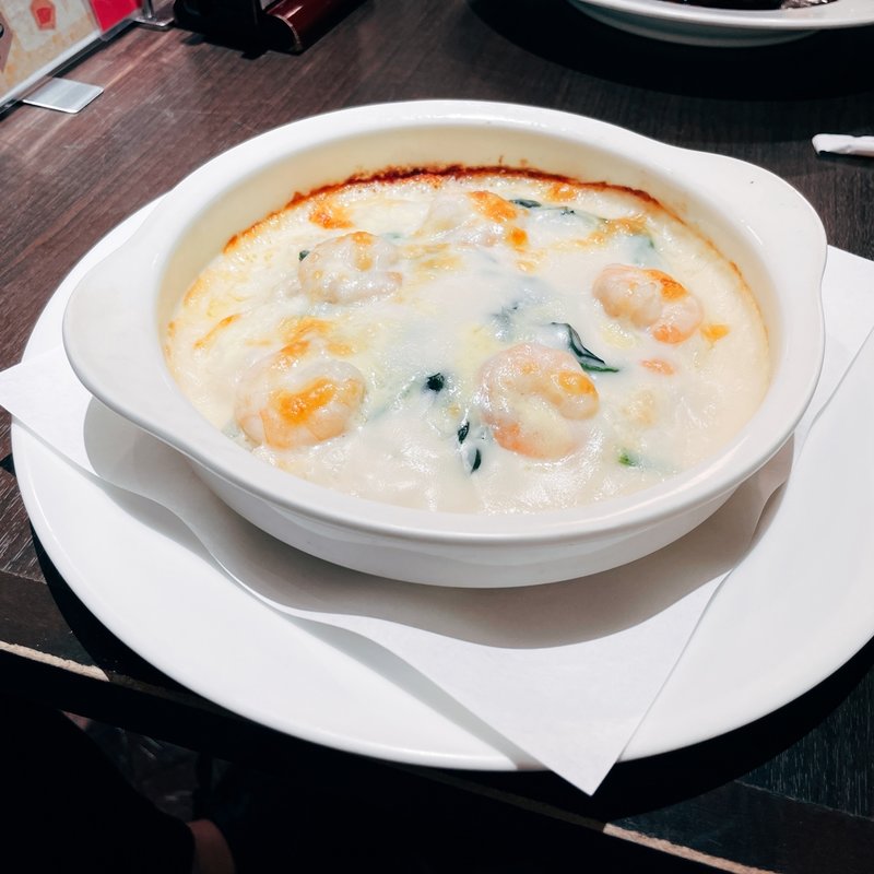 海老のライスグラタン(新宿中村屋オリーブハウスダイニング)